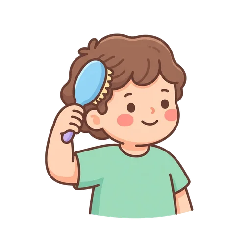 Brush hair