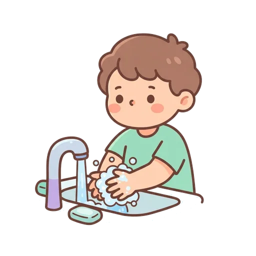 Wash hands