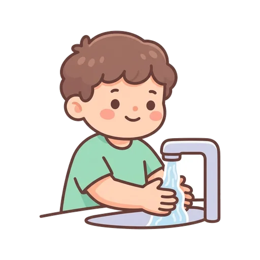 Wet hands